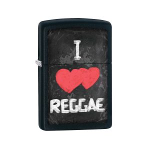 218-055121 Zippo I Love Reggae