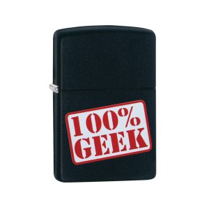 218-071895 Zippo 100% Geek