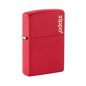 233-095135 Zippo Classic Red Matte Logo