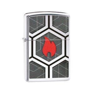 250-071904 Zippo Geometric