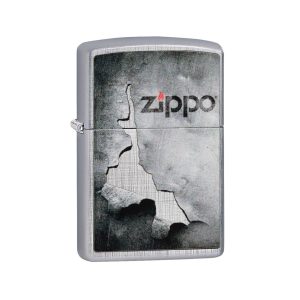 28181-069877 Zippo Peeled Metal