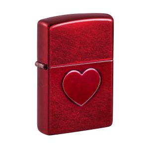 46588 Zippo Stamped Heart