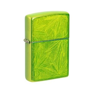 47714 Zippo Cannabis Leaves
