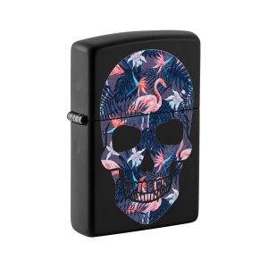 49771 Zippo Flamingo Skull