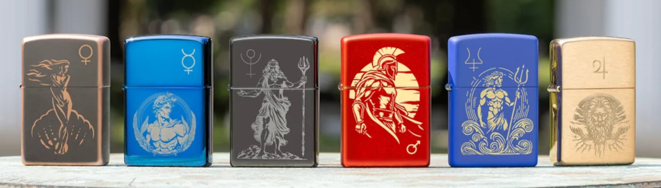 Collection des dieux romains par Zippo