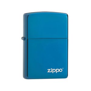 20446ZL Zippo Classic High Polish Blue Zippo Logo