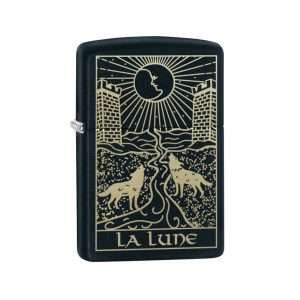 218 Zippo Wolf Tarot Card