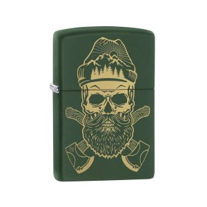 221 Zippo Outdoor Skull