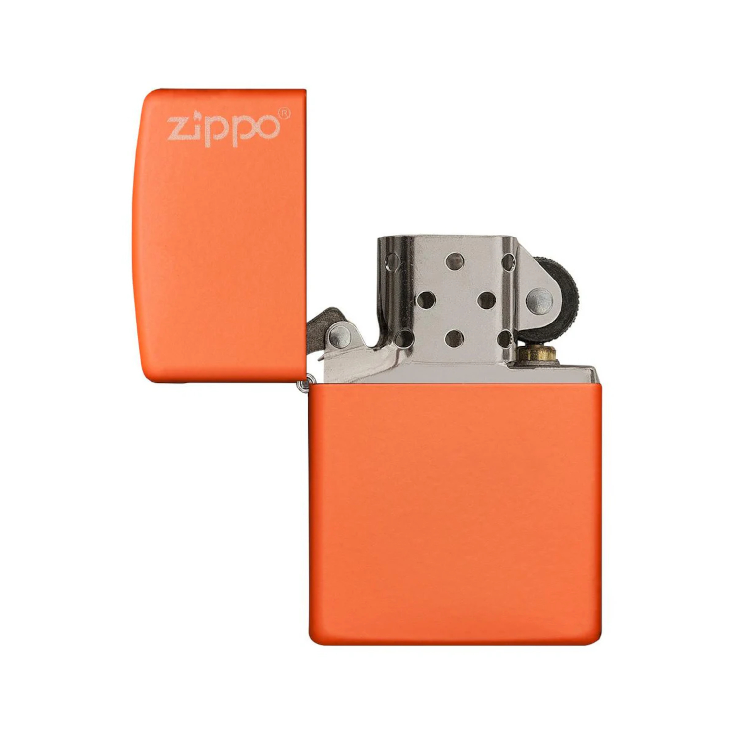 231ZL Zippo Classic Orange Matte Logo