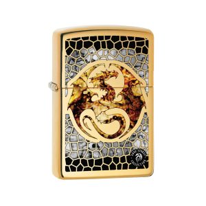 254B-050874 Zippo Dragon & Mosaic [Anne Stokes]