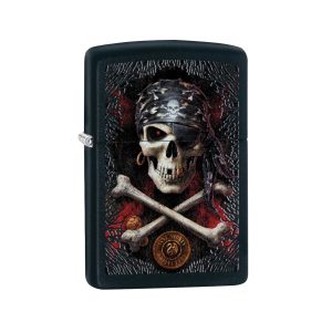 28140 Zippo Pirate Skull [Anne Stokes]