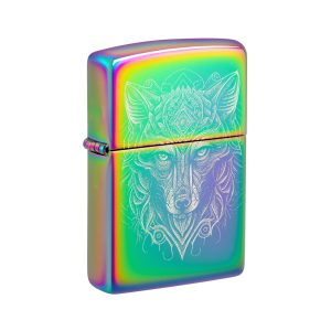 46176 Zippo Mystic Wolf