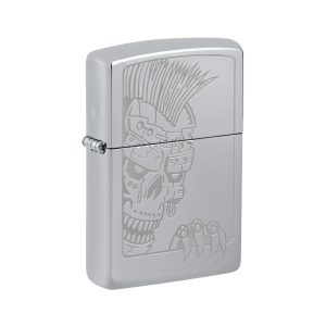 46426 Zippo Mohawk Skull