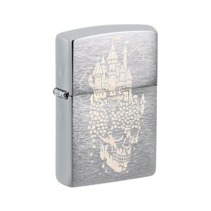 46477 Zippo Skull Castle