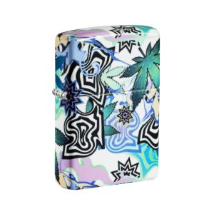 46562 Zippo Abstract Cannabis