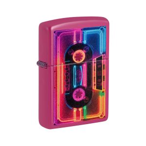 46693 Zippo Neon Cassette