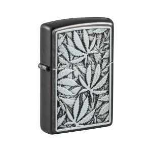 48123 Zippo Cannabis Emblem