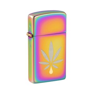 48670 Zippo Cannabis Leaf