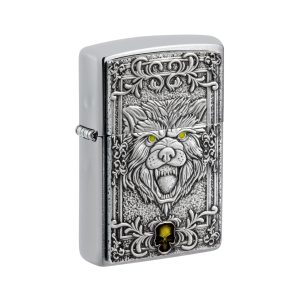 48690 Zippo Wolf Emblem