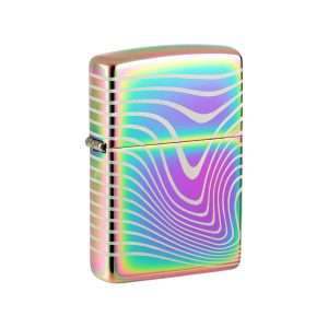 48775 Zippo Wavy Pattern