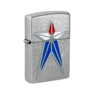 48903 Zippo Red, White & Blue Star