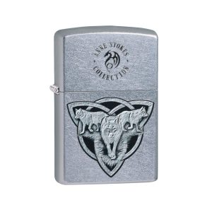 49099 Zippo 3 Wolves [Anne Stokes]
