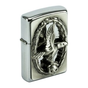 2004132 Zippo Eagle in Mirror Limited