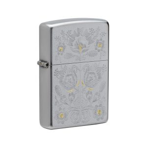 205 Zippo Painted Floral