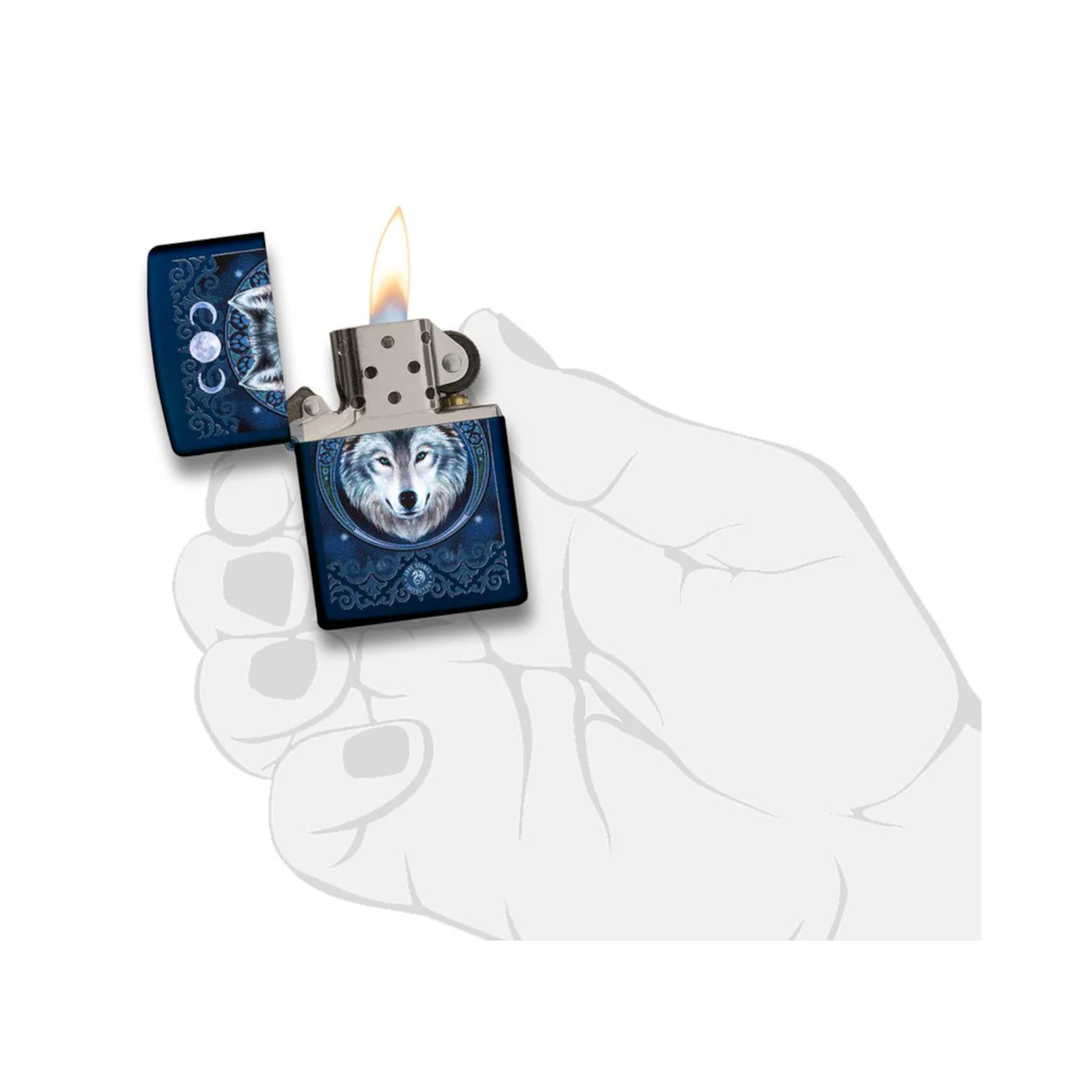 239 Zippo Wolf [Anne Stokes)
