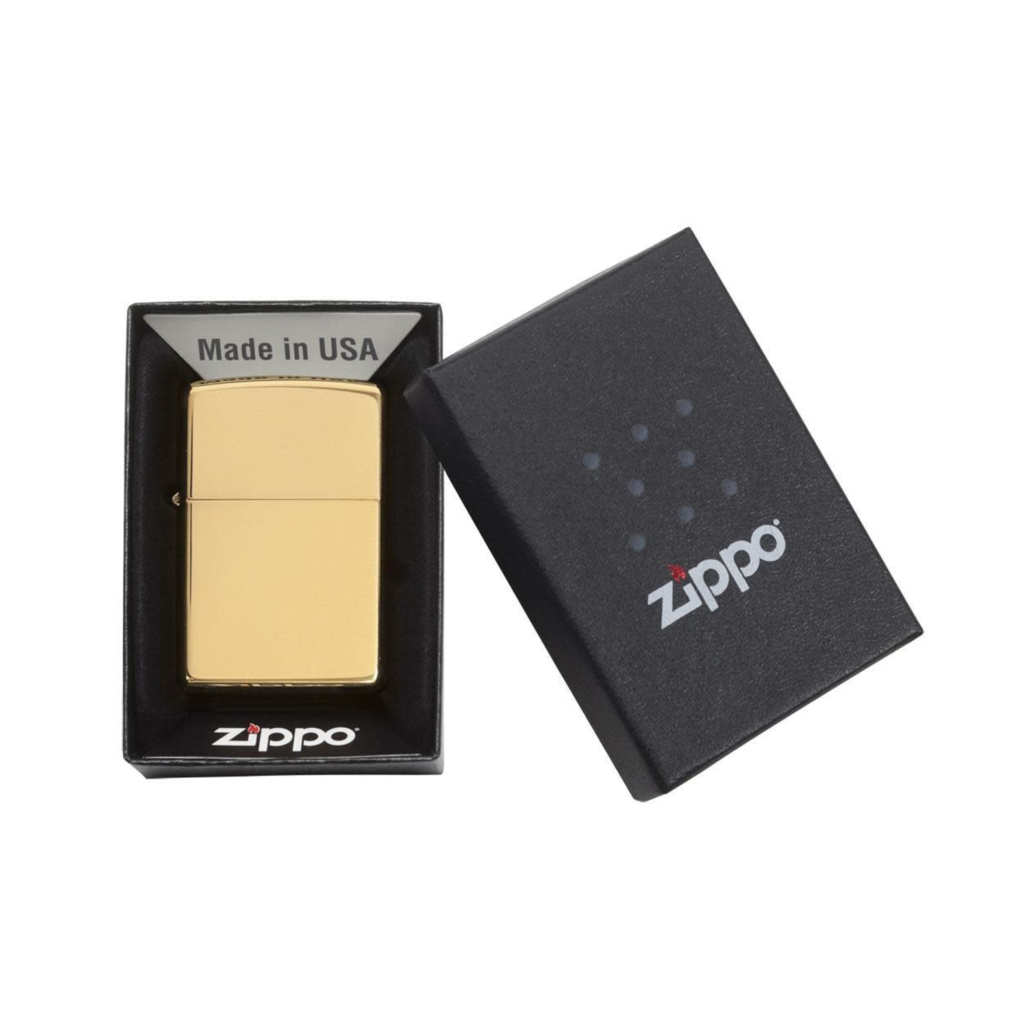 254B Zippo Classic High Polish Brass