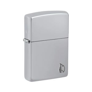 46396 Zippo Chrome Flame