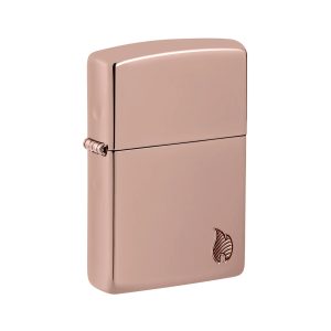 46401 Zippo Rose Gold Flame