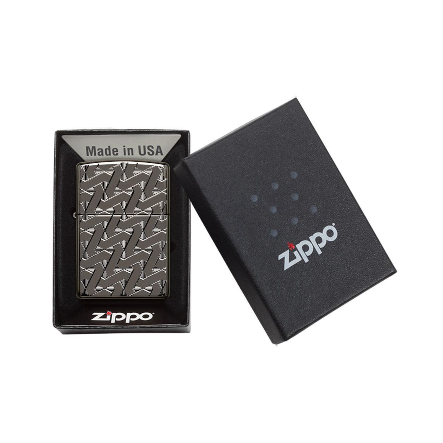 49173 Zippo Geometric Weave