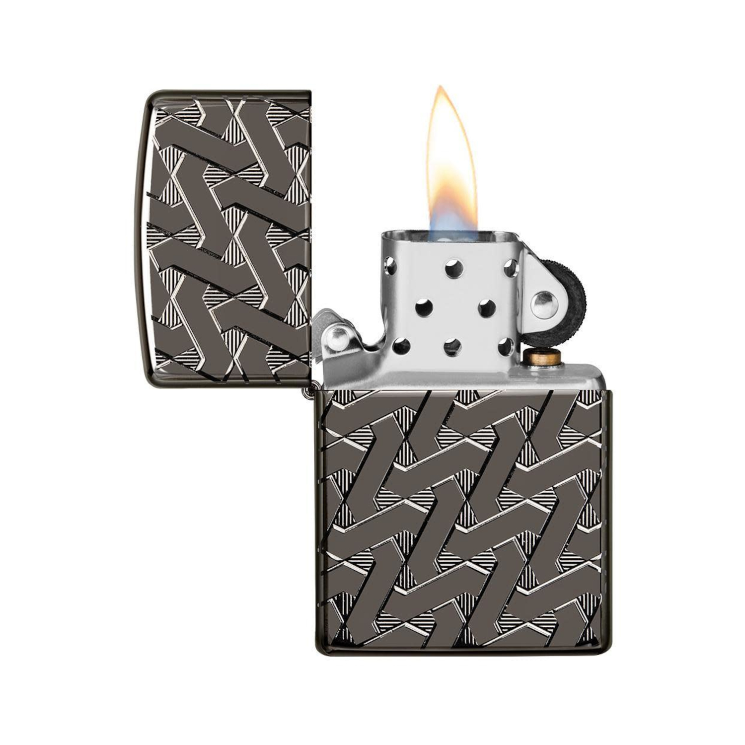 49173 Zippo Geometric Weave