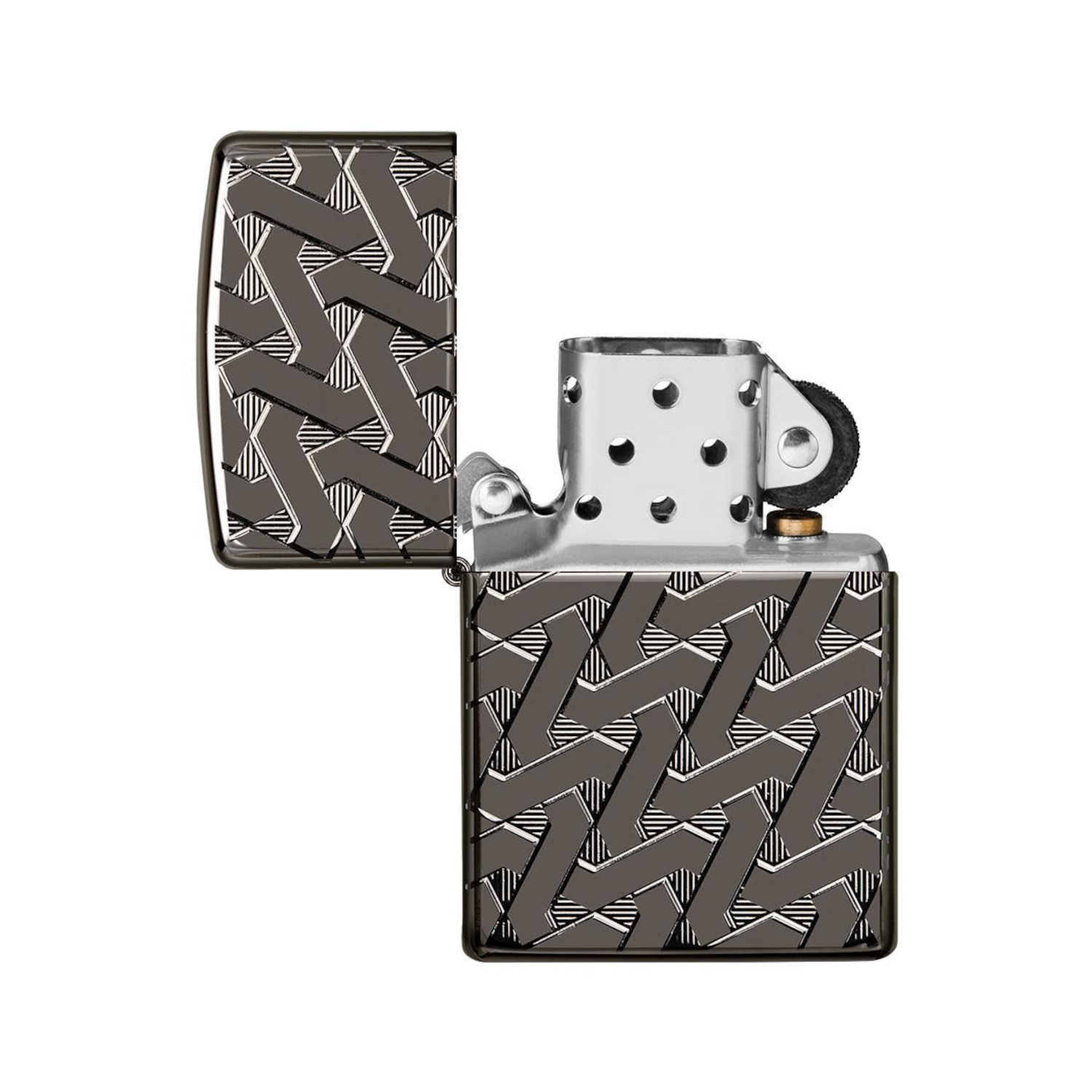 49173 Zippo Geometric Weave