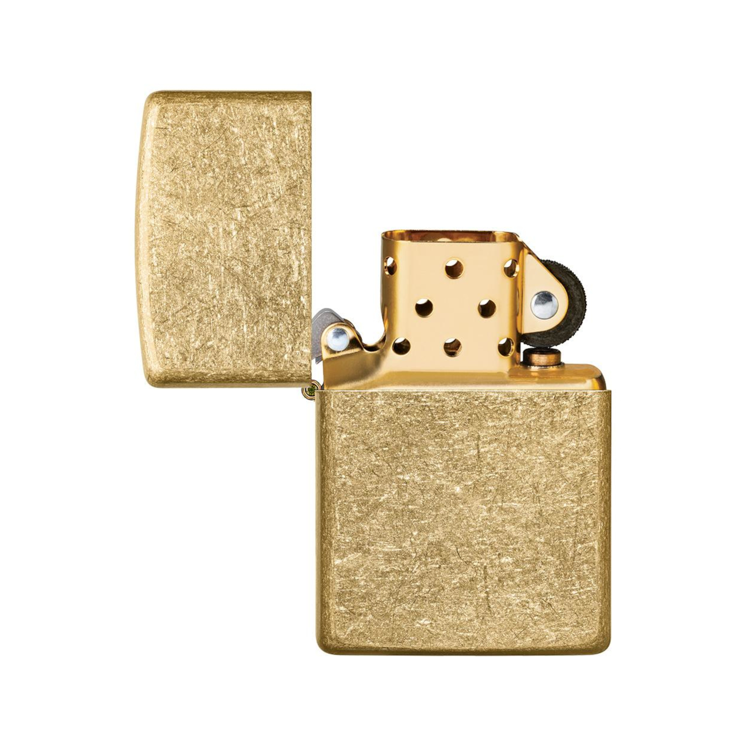49477 Zippo Classic Tumbled Brass