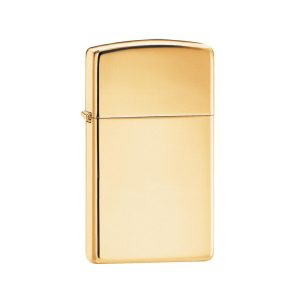 1654B Zippo Slim® High Polish Brass