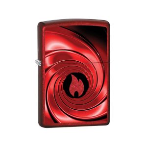 21063 Zippo Red Swirl