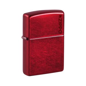 21063ZL Zippo Classic Candy Apple Red Logo
