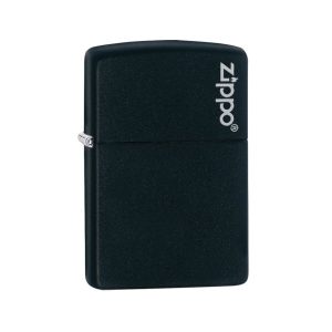 218ZL Zippo Classic Black Matte Logo