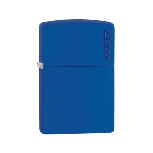 229ZL Zippo Classic Royal Blue Matte Logo