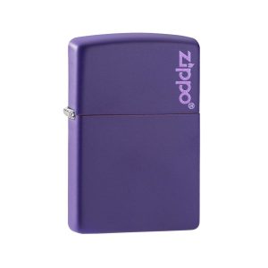 237ZL Zippo Classic Purple Matte Logo