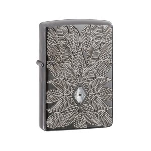 24095 Zippo Carved Leaves