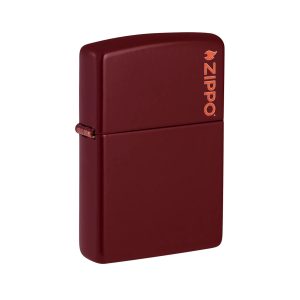 46021ZL Zippo Classic Merlot Logo