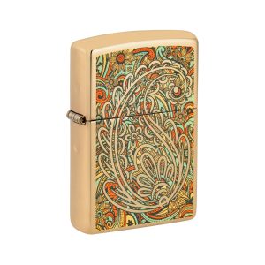 46117 Zippo Zen Tangle Pattern