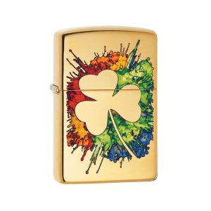 49125 Zippo Graffiti Clover