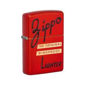49475 Zippo Red Box Top