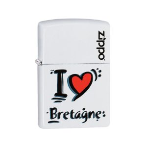 214 Zippo I Love Bretagne