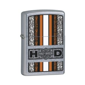 24767 Zippo Orange Bar & Shield [Harley-Davidson®]