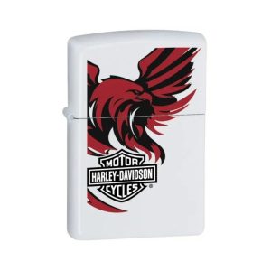 24769 Zippo Red-Black Eagle [Harley-Davidson®]